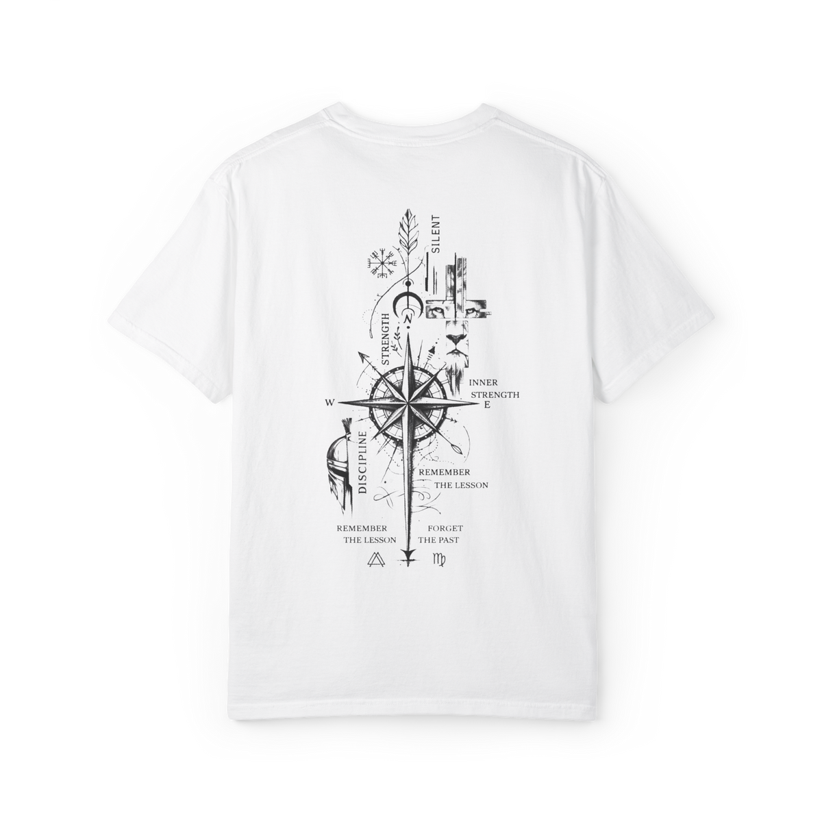 Inner Strength Compass T-Shirt - White