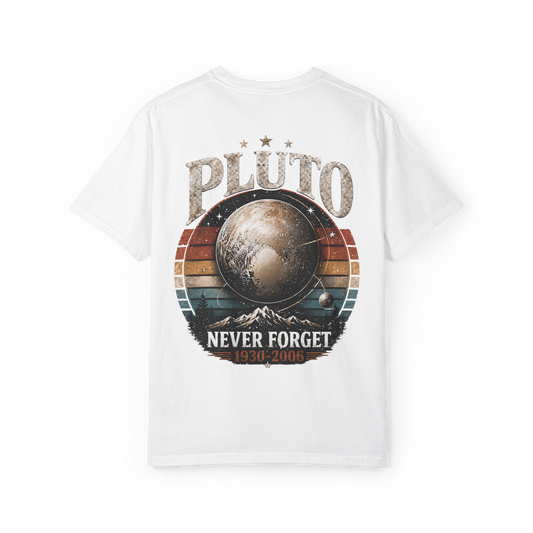 Pluto Retro Halftone T-Shirt - White
